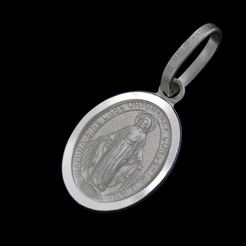 Ciondolo oro bianco kt - ciondolo,