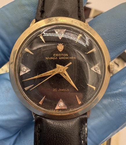 Vintage croton nivada grenchen - vintage,