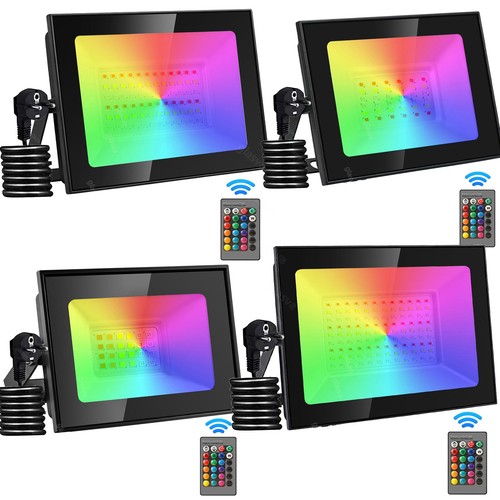 Proiettore led rgb con spina - rgb,