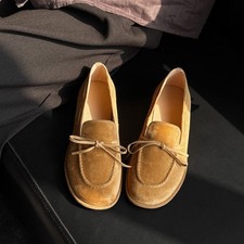 Mocassini donna Bowknot vera