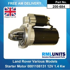 MOTORINO AVVIAMENTO LAND ROVER