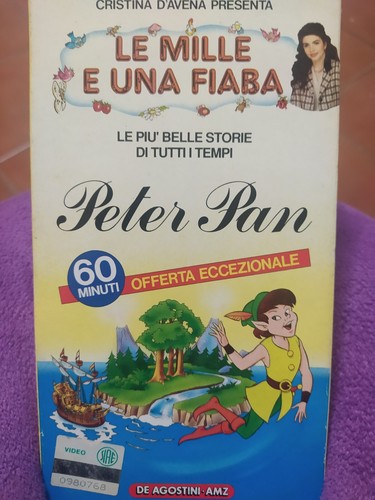 Vhs mille una fiaba peter - fiaba,