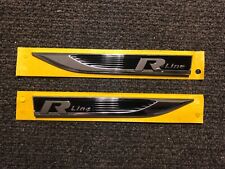 VW Golf 6 7 R Line emblema logo parafango 2 pezzi 5G0853688AP 5G0853688AQ
