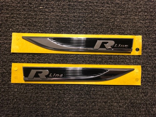 Golf r line emblema - vw,