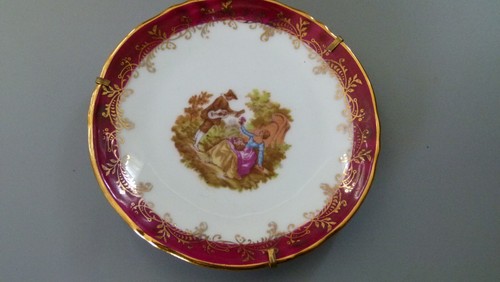 Limoges porcelain miniature - porcelain,