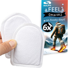 Suole Riscaldabili – 6 Paia Di Suole Termiche per Scarpe, Solette Riscaldate Att