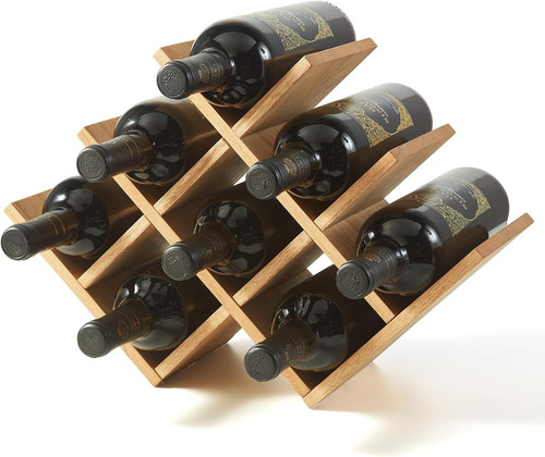 Scaffale vino legno livelli - scaffale,
