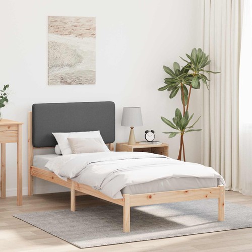Letto con testiera - con, rivestita