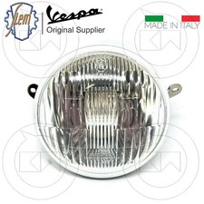 FARO VESPA PX 125 150 200 ARCOBALENO FANALE ANTERIORE ORIGINALE SIEM IN VETRO