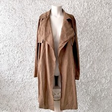 Brown suede pockets - suede, particular