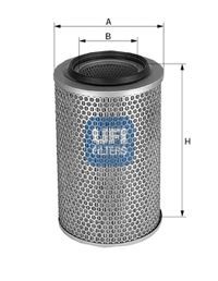 Filtro aria ufi 279 - aria,