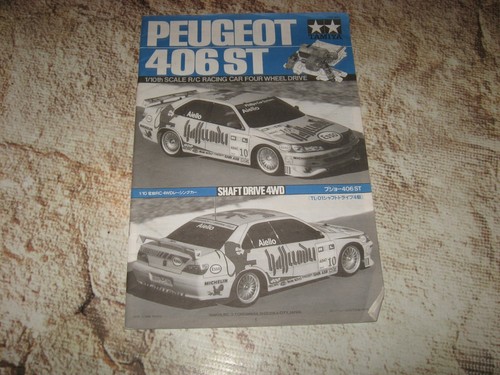 Manuale auto epoca tamiya - manuale,