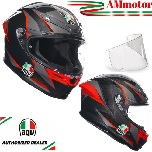 Casco agv slashcut - k6, black