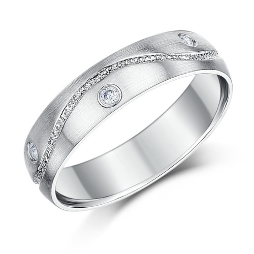 Set anello fede oro bianco - anello,