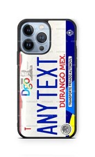 Custodia cellulare Durango Mexico targa personalizzata 2010 per IPHONE SAMSUNG