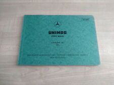Catalogo Ricambi Mercedes-Benz Unimog 404.0 1971 Multilinga ORIGINALE