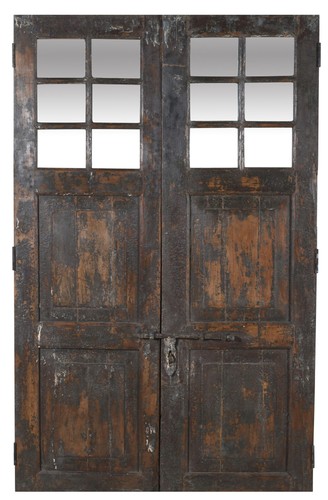 Portone antico legno massello - antico,