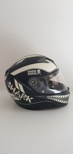Casco Sportivo Integrale Shark S700-S Legion Nero-Bianco con Borsa e Istruzioni