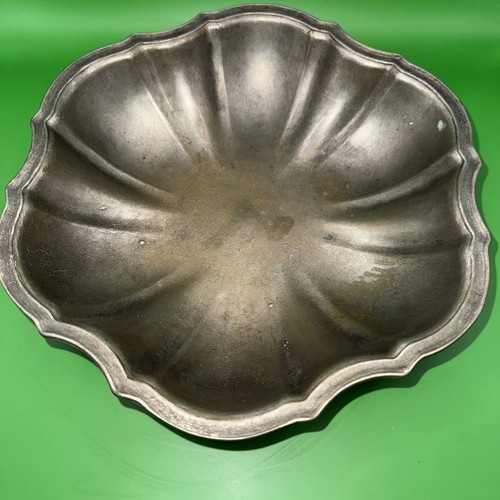 Peltro piatto ciotola - ,
