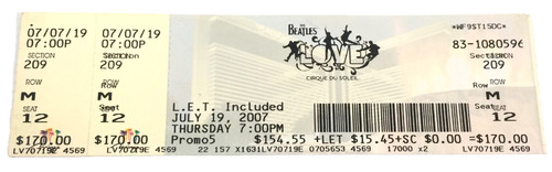 The beatles love cirque du - the,
