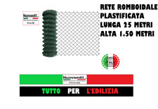 Rete recinzione Plastificata