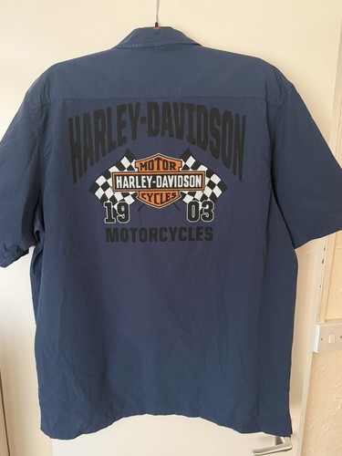 Y2k harley davidson camicia - y2k,
