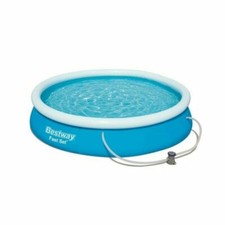 Piscina fuoriterra rotonda 366x76 cm gonfiabile con pompa Bestway 57274
