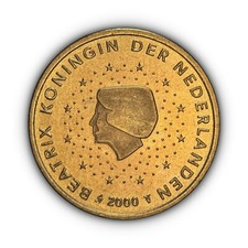 Olanda 2000 centesimi di - 50,