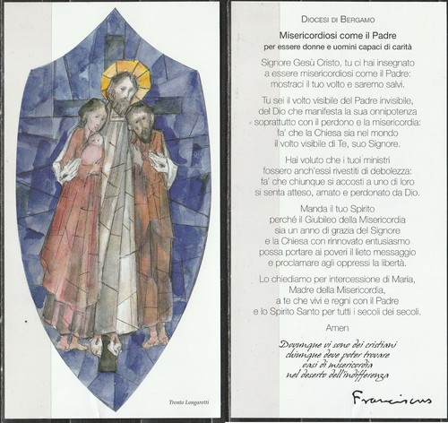 Santino holy card - santino,