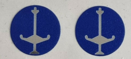 Adesivi fendinebbia carello - fendinebbia,