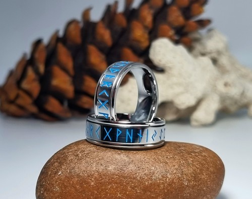 Anello uomo spinner ansia - spinner, runa