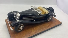 BBUA008 Bburago Mercedes 500K Roadster 1/18 modellino vissuto e con segni di u