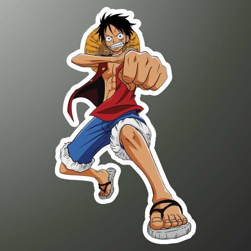 Adesivo one piece - adesivo, barbabianca