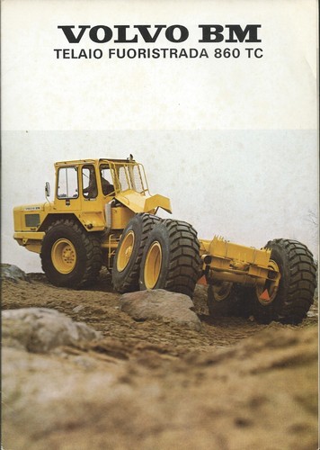 Brochure volvo 860 telaio - bm,