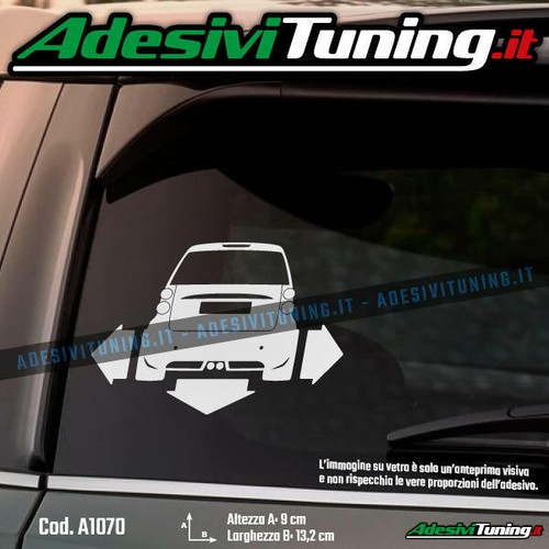 Adesivo down out smart fortwo - down&out,