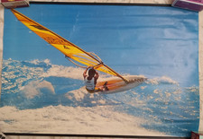 POSTER LOCANDINA SPORT WINDSURF US51  FANATIC VINTAGE
