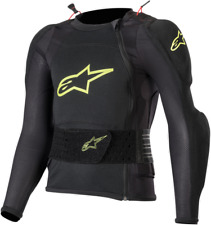 ALPINESTARS PETTORINA PROTEZIONE Giacca Bionic Plus ragazzi/e NERO MOTO CROSS...