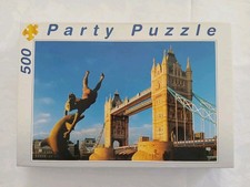 Puzzle Party Tower Bridge 500pz Usato Ottime Condizioni