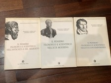Albergamo, Gargano - Il Pensiero Filosofico E Scientifico - 3 Volumi