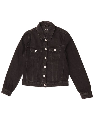 Zara giacca donna crop denim - giacca,