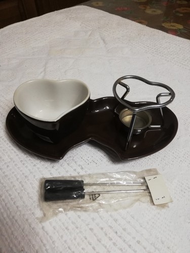 Set fonduta forma cuore - set,