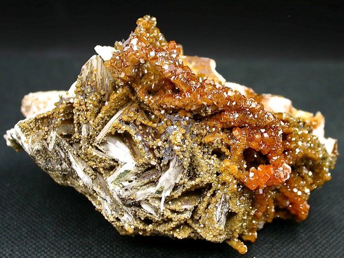 Vanadinite baryte - baryte,