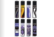 Accendini CLIPPER LARGE OCTOPUS - 8 pezzi serie completa