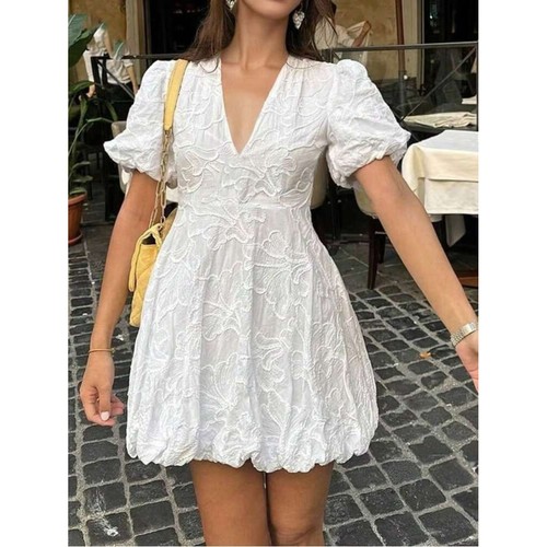 Abito zara bianco adorabile - bianco,