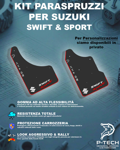 Tech paraspruzzi per - p-tech, |