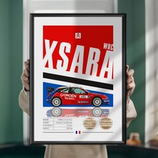 Citroen Xsara, WRC, Poster
