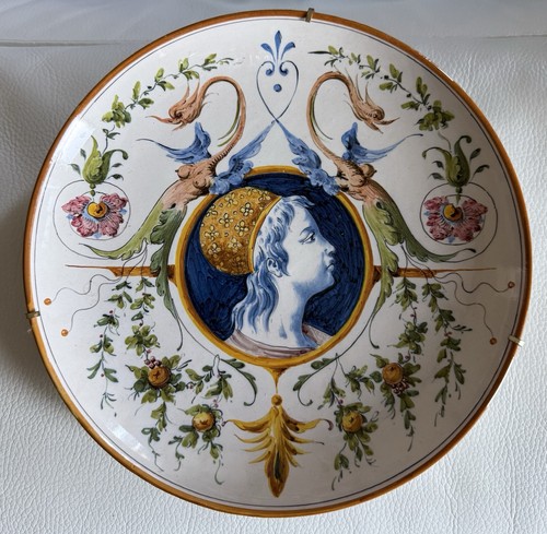 Raro piatto maiolica - raro,