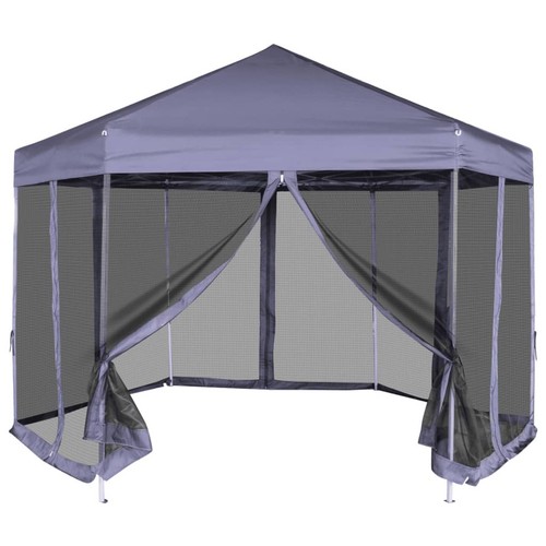 Vidaxl gazebo esagonale - gazebo,