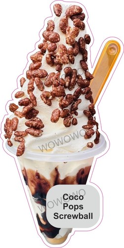 Adesivo furgone gelato - , coco