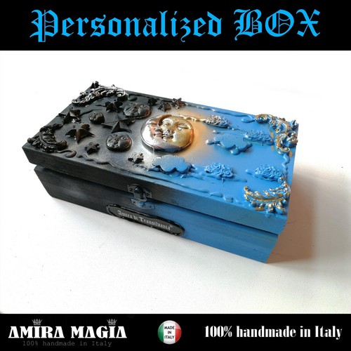 Scatola artigianale legno - scatola,